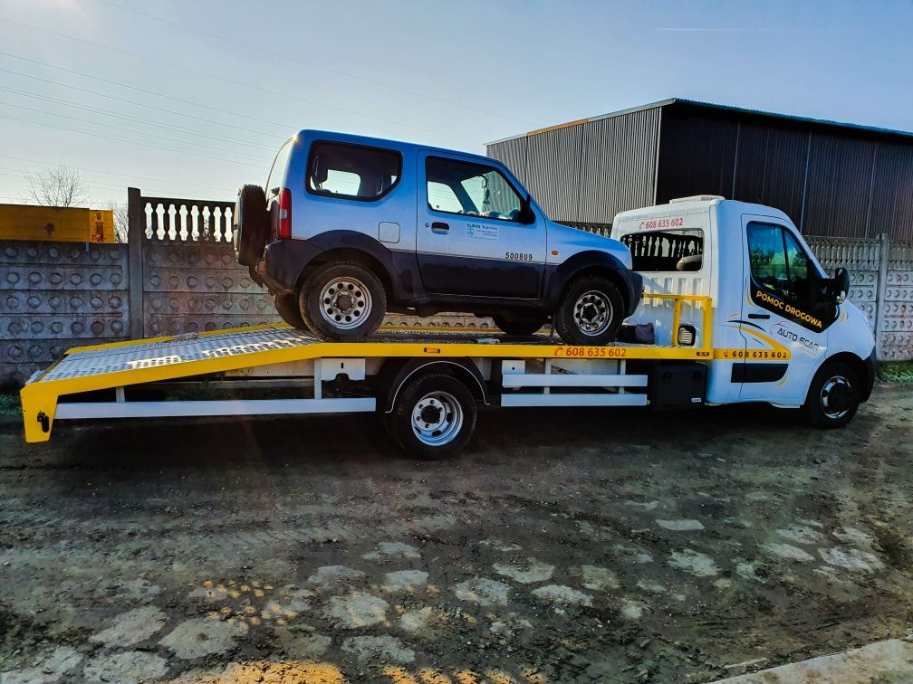 Auto Laweta Pomoc Drogowa Transport 24h/7 Autolaweta Oława Brzeg DOA