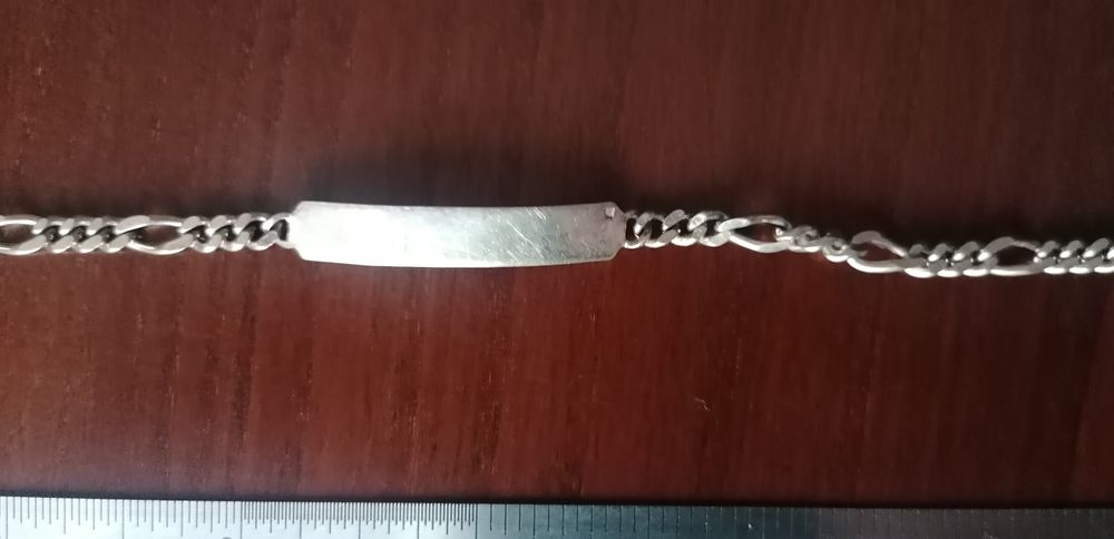 Pulseira de prata /homem