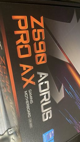 Aorus z590 aorus pro ax + i7-11700k + 8gb + pure rock lp