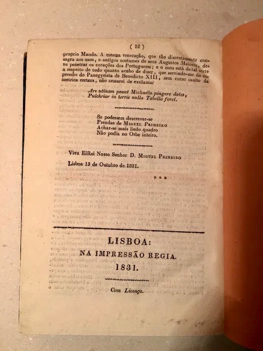 1a edição - JOSÉ AGOSTINHO de MACEDO - O  Desengano - imp. Régia 1830