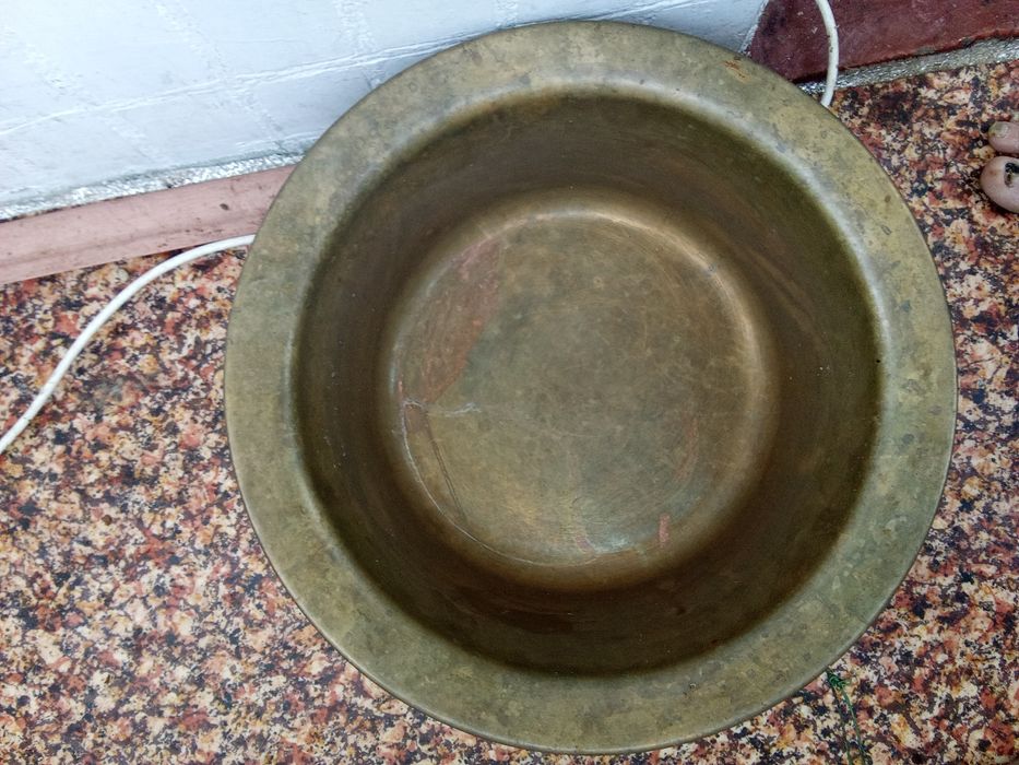 Таз.Медный.Для варенья.