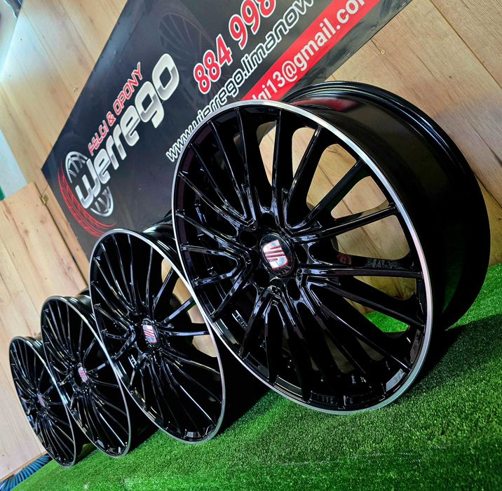 NOWE ALUFELGI SEAT 18x5x112-Ateca,Leon,Exeo,Toledo,Terraco ET33,5 i 40