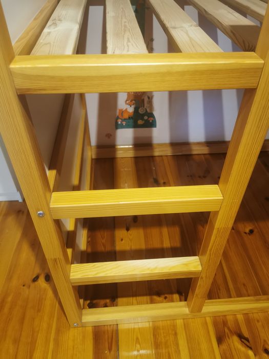 Łóżko piętrowe Ikea kura