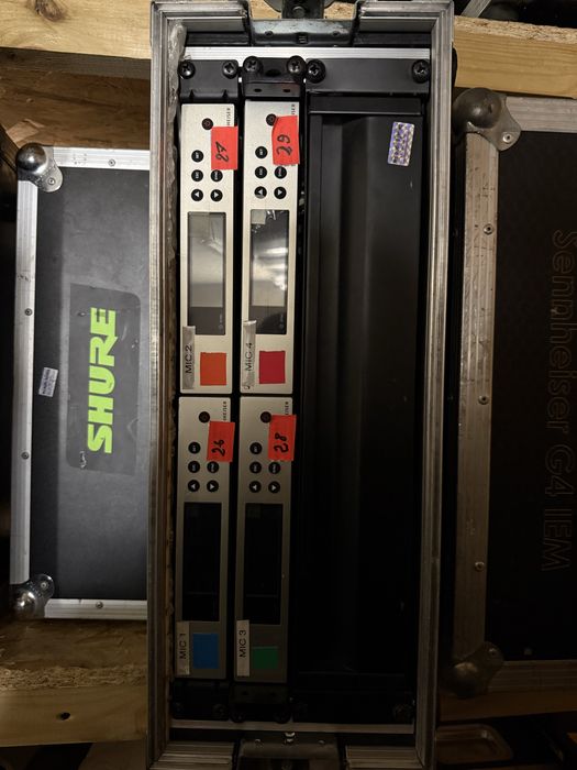 4x Sennheiser ew100 g4 + 2x sk100