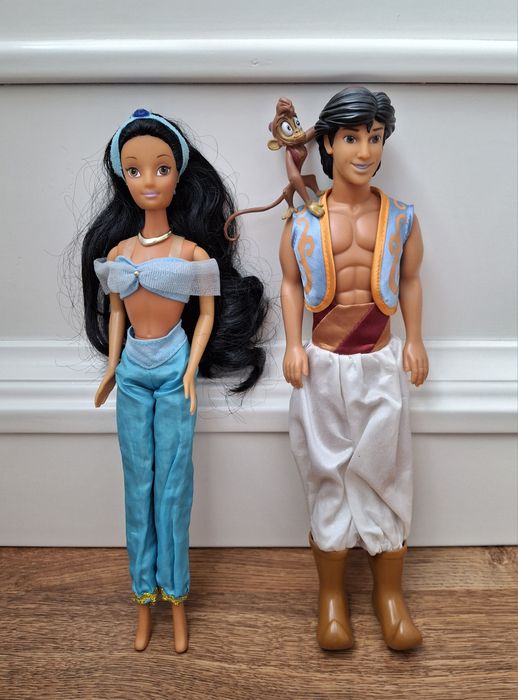 Lalki Disney Aladyn Dżasmina i małpka Abu