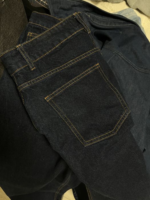 Джинси темно cині широкі cos arket massimo zara