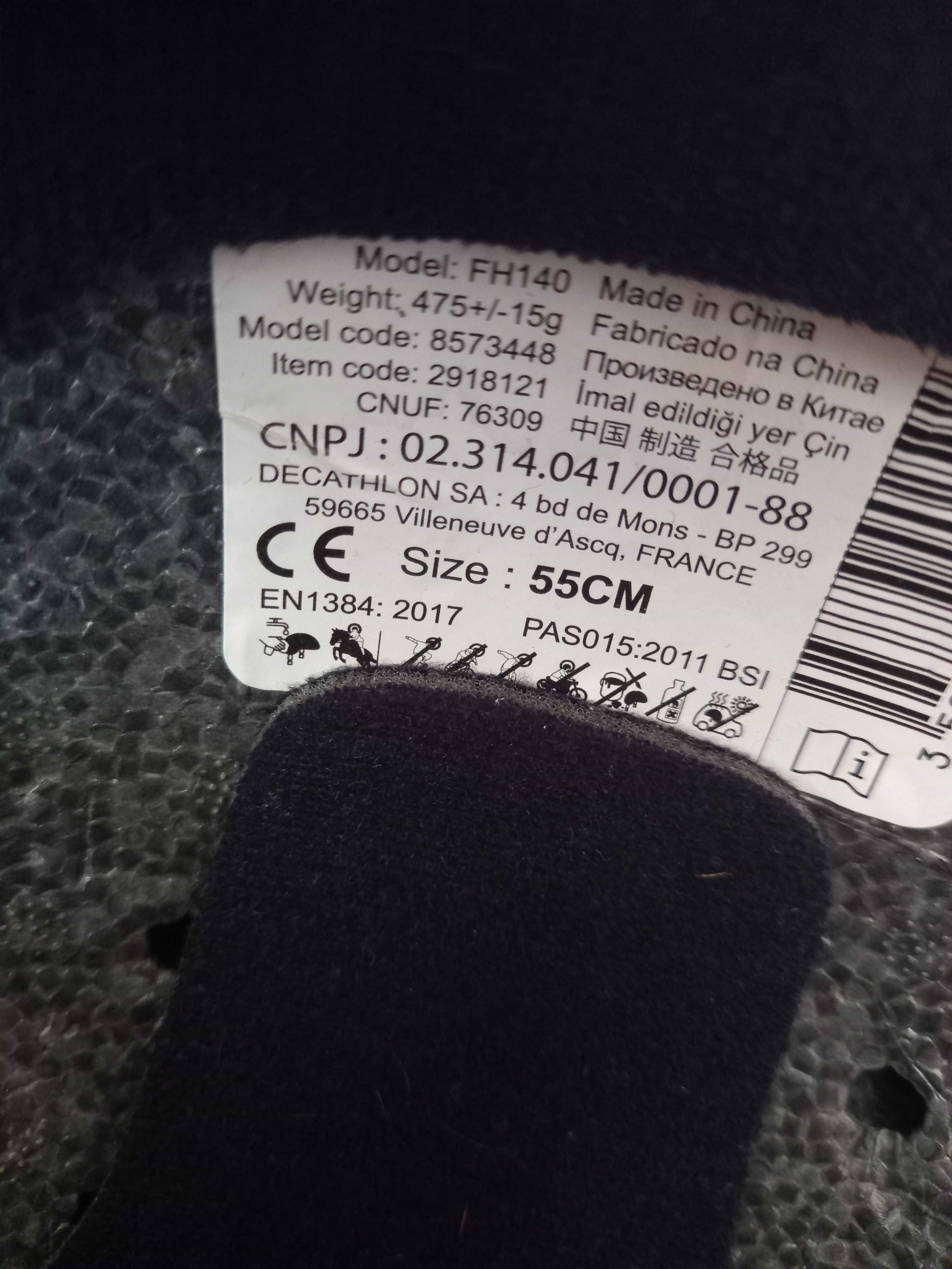 Kask jeździecki 55cm