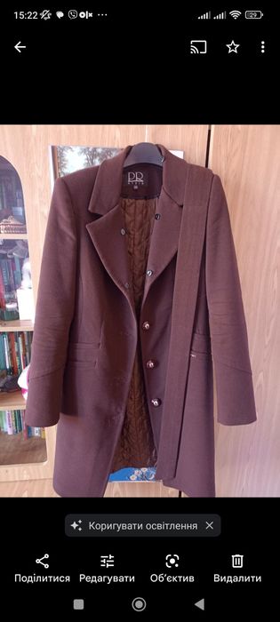 Пальто кашемір стан нового торг куртка