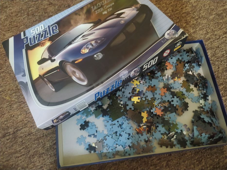 puzzle 500 elementów samochód