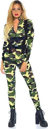 Leg Avenue Damski kostium wojskowego spadochroniarza