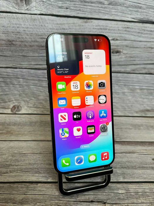 iPhone 15 pro max black 256gb!!NEVERLOCK!З США!! 96%