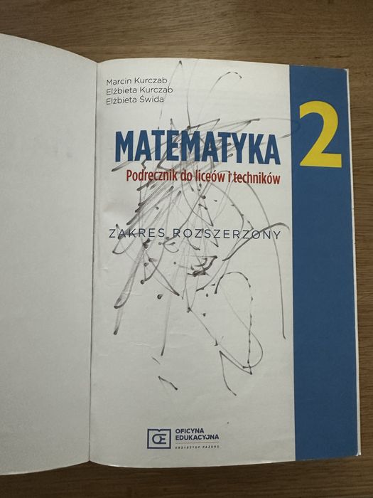 Podręcznik matematyka 2