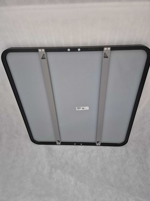 Lustro IKEA LINDBYN czarne 60x60 cm