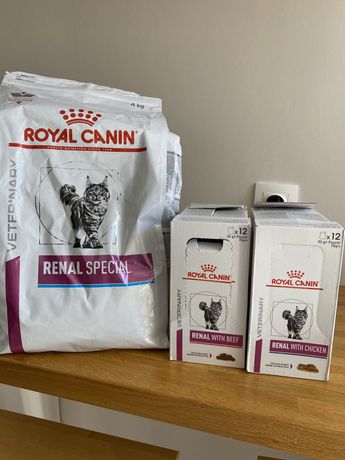 OPORTUNIDADE Royal canin renal special gatos (secos e húmidos)