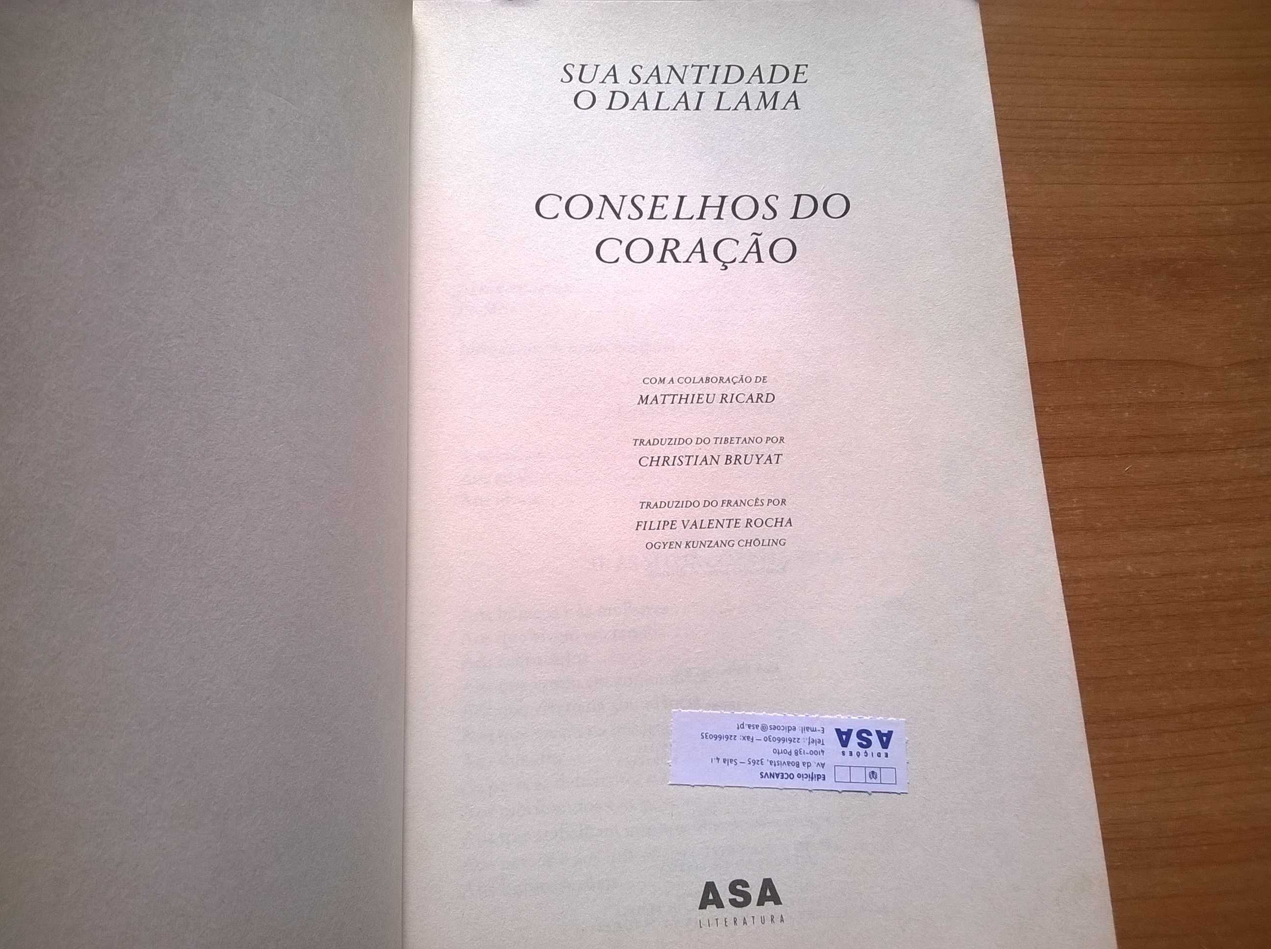 Conselhos do Coração - Dalai Lama