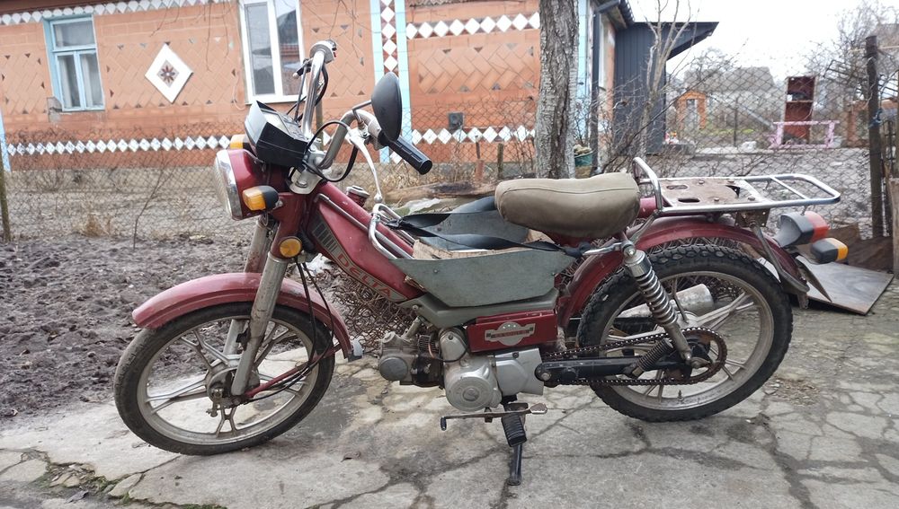 Мопедік DELTA EX500T–B 2008 р.в. В робочому стані.