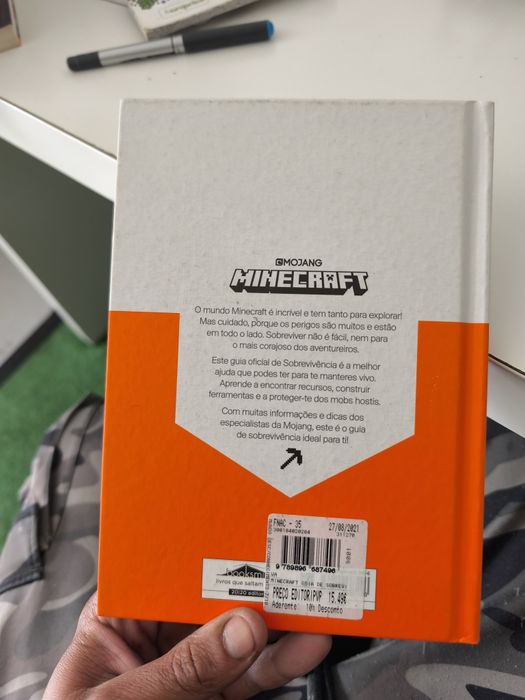 Livro Minecraft guia de sobrevivência