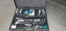 Zaciskarka +3 baterie Makita, RLS do rur miedzianych/15KN