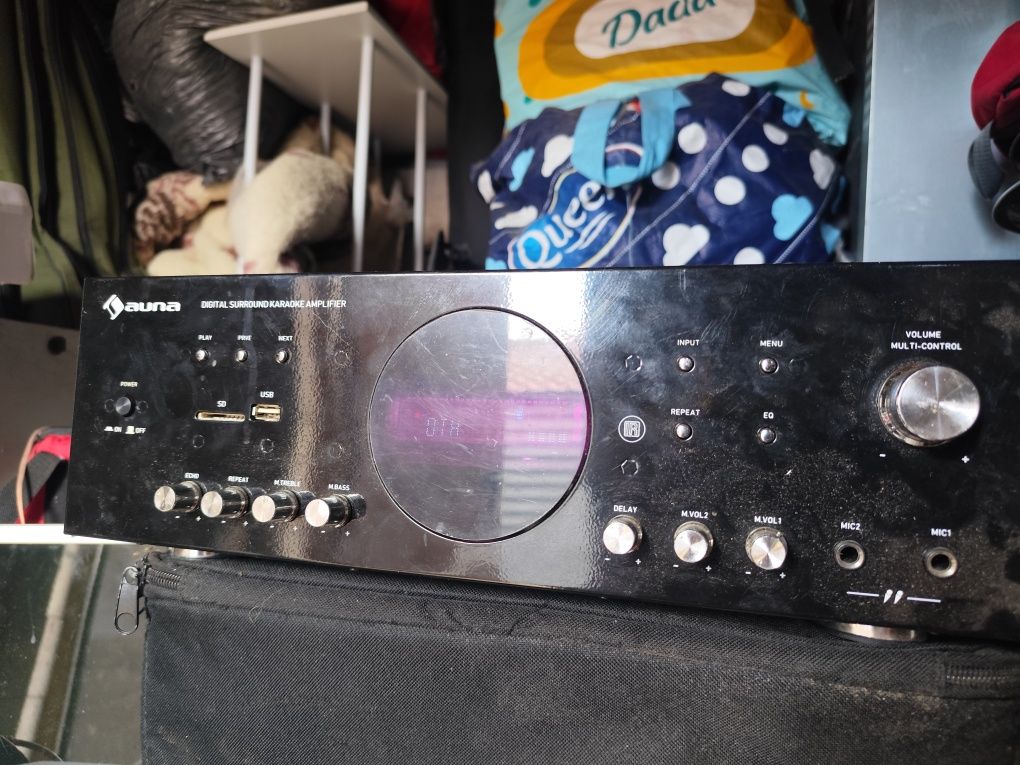 Aplituder d kina auna
Amplituner do kina i stereo 5.1 Auna AMP-5100-B