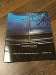 Prospekt katalog datsun 1200