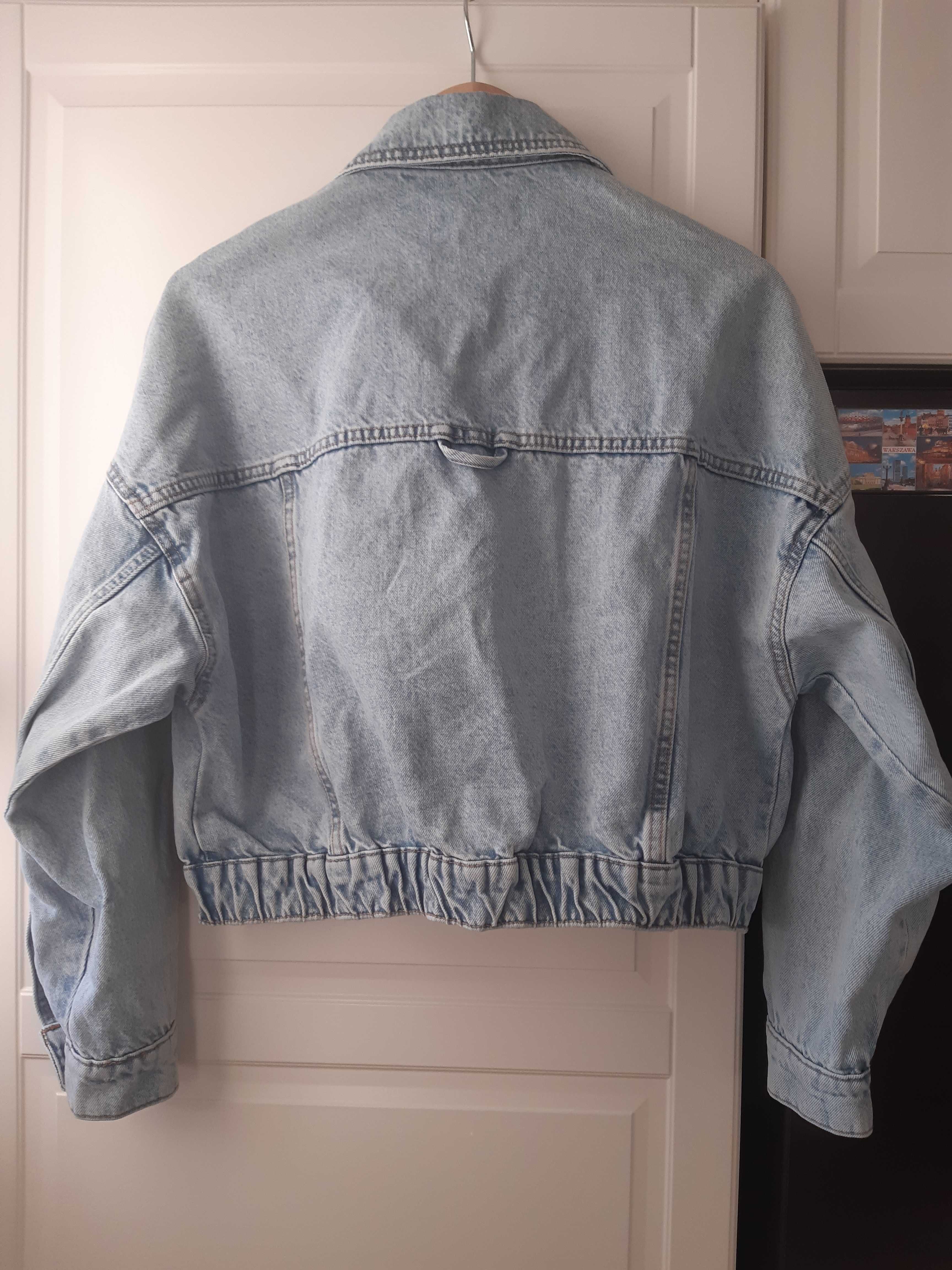 Katana jeansowa nowa kurtka Reserved rozmiar S niebieski denim