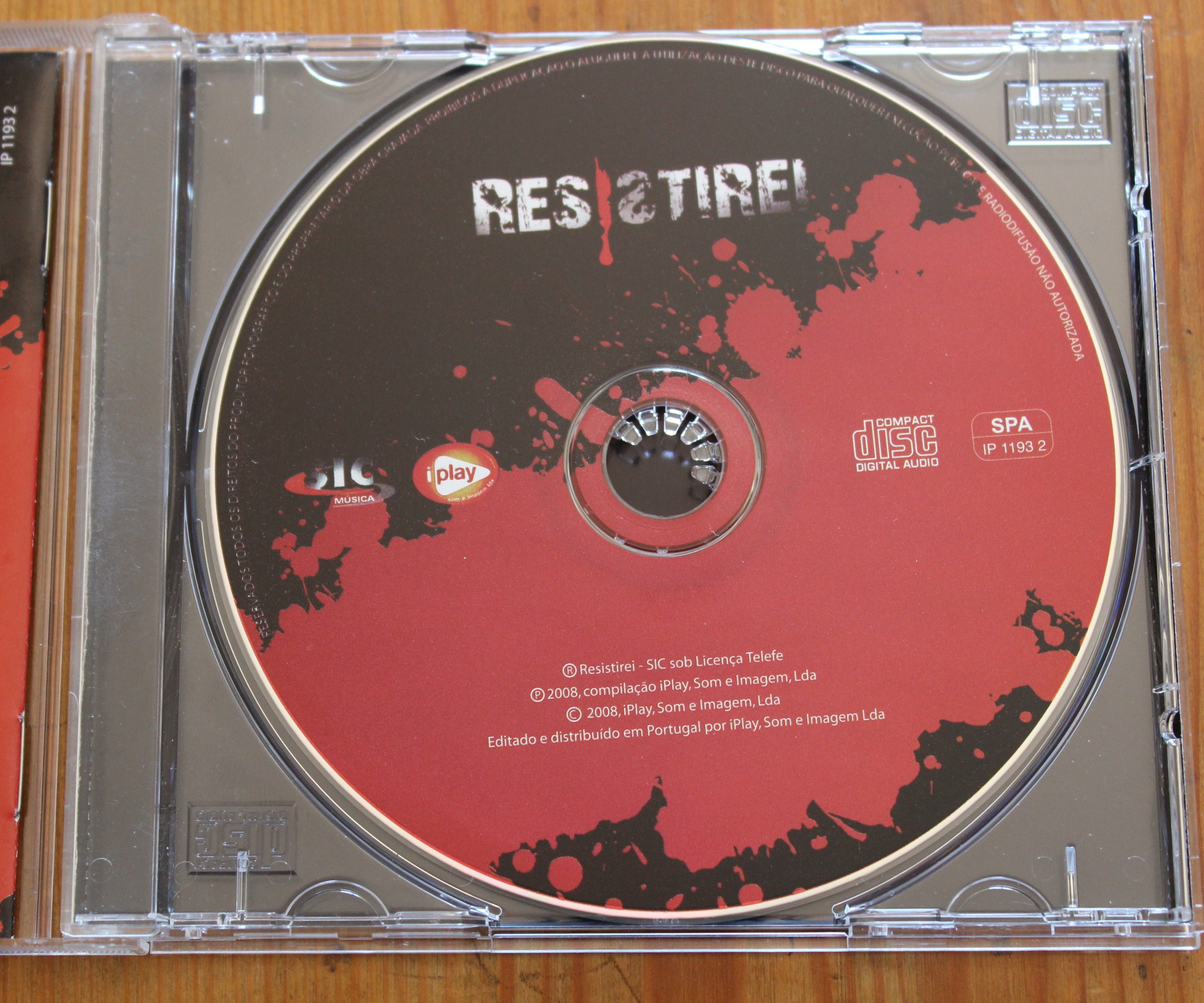 CD "Resistirei" - Banda Sonora Original (2008)