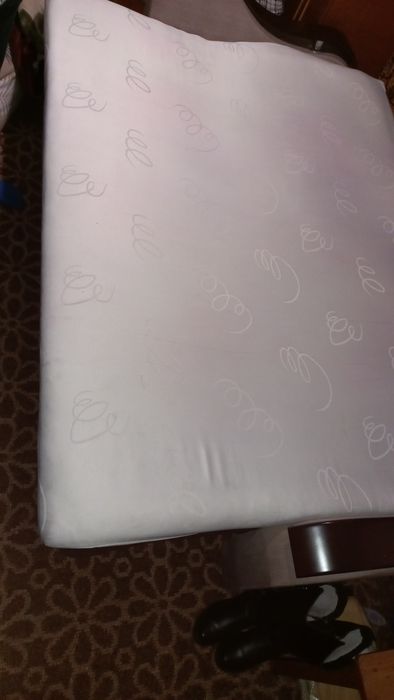 Тонкий матрац-топпер Eurosleep Slim Cocos Komfort Жаккард 160×200