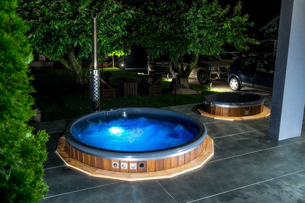 Balia ogrodowa JACUZZI Hot Tuba Bania Gorąca OD PRODUCENTA do zabudowy