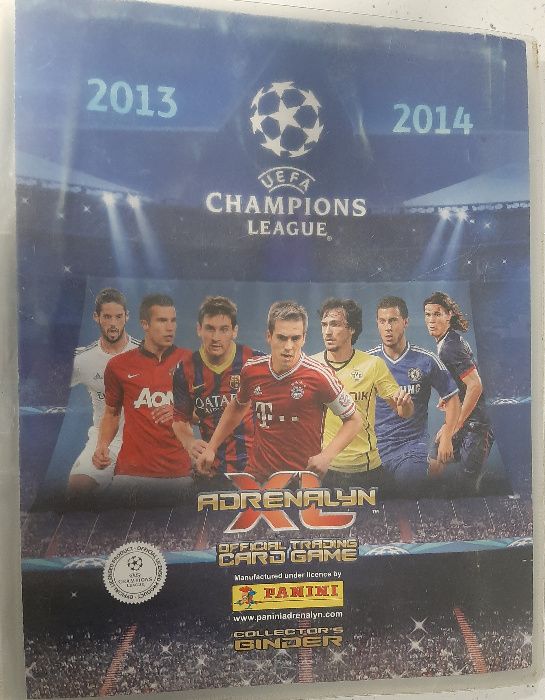 Karty piłkarskie UEFA Champions League 2013/2014r