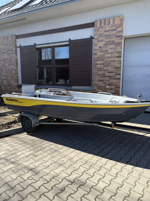 Riverfox 390gpx Honda 20km +silnik dziobowy