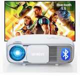 Projektor 8500 lumenów Bluetooth, rodzimy 1920 x 1080P Full HD, WiMiUS