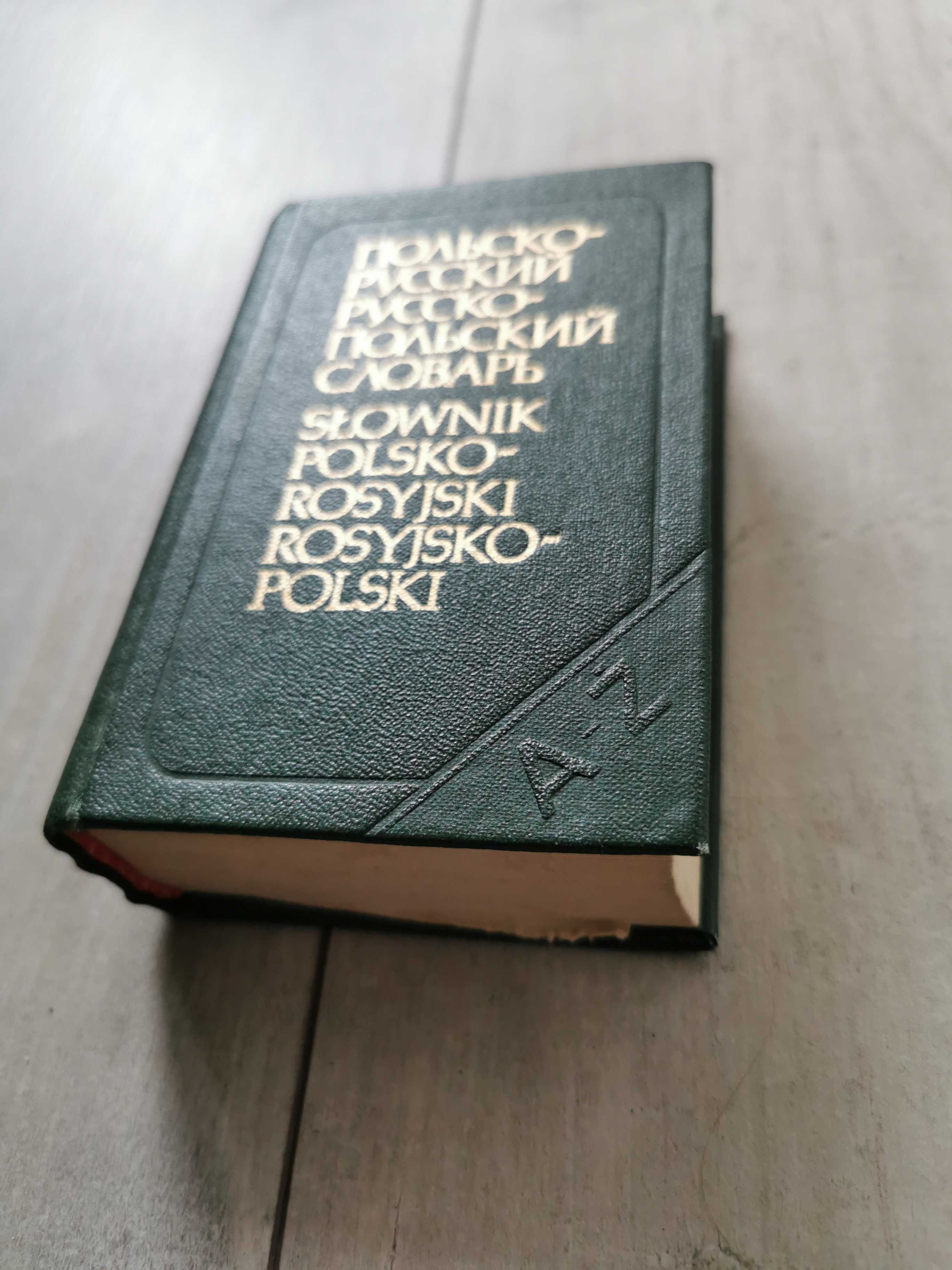 Kieszonkowy słownik polsko rosyjski, rosyjsko polski