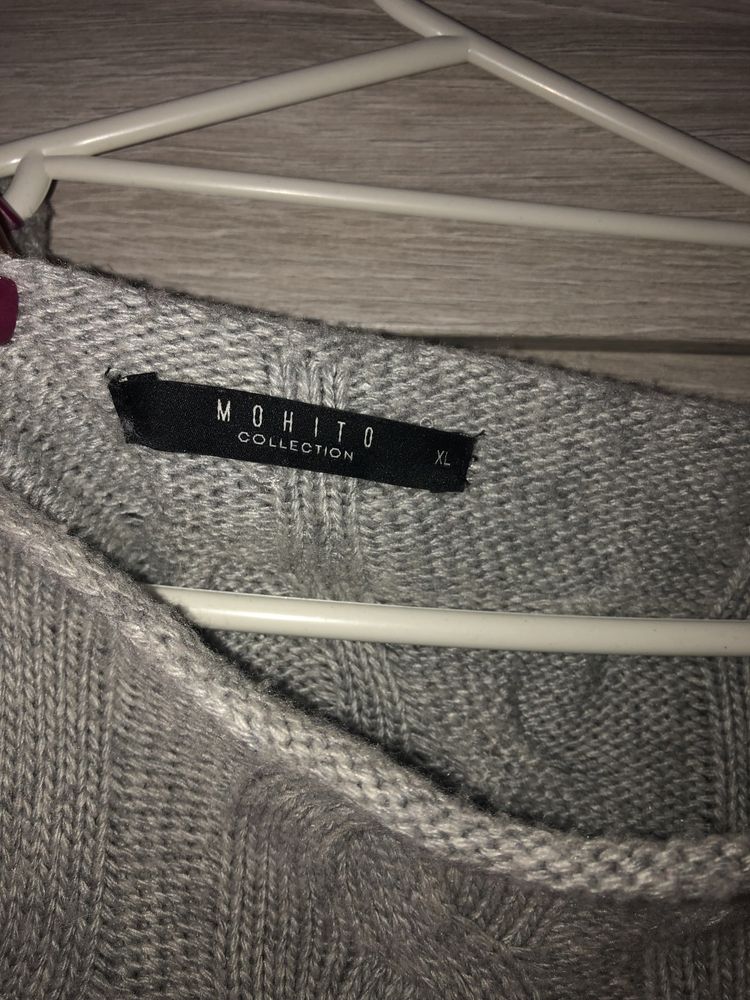 Sweter z alpaki MOHITO rozm. XL
