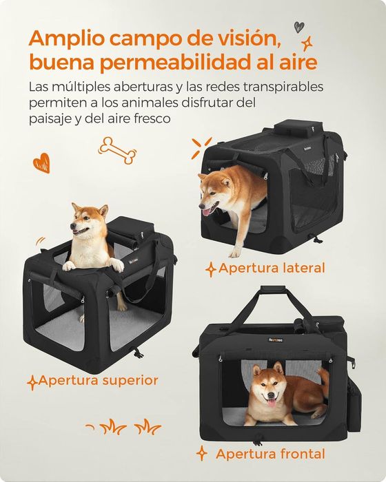 Caixa de transporte FANDREA desmontável  para cães ou gatos