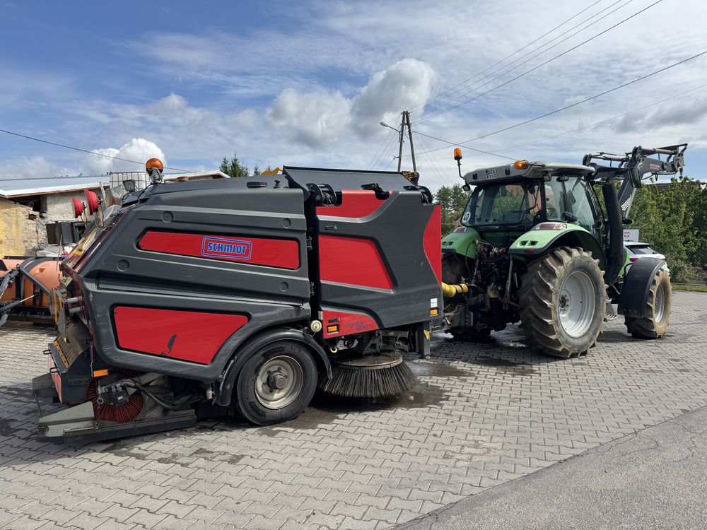 Solarko Piaskarka Schmidt Stratos sand streu Nido Taśma salt spreader