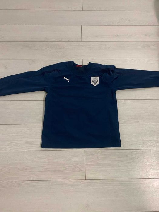 Балонова кофта синього кольру