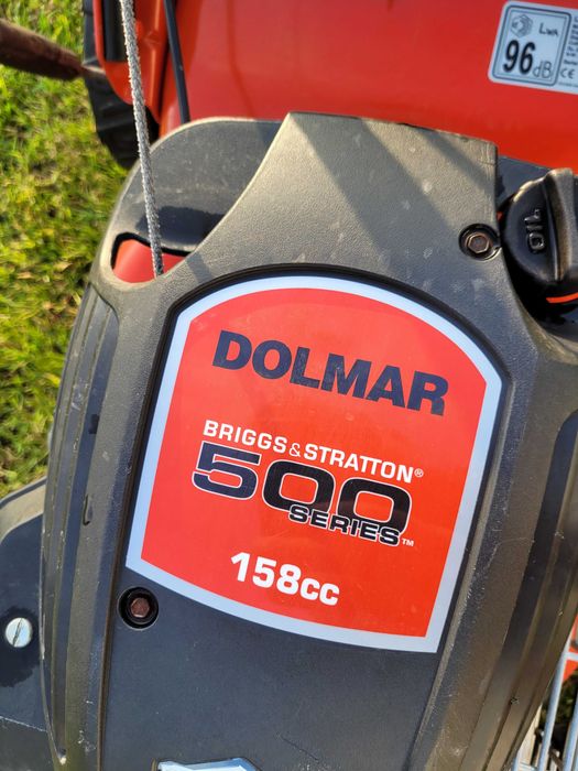 kosiarka spalinowa Dolmar ładny stan, kosz Briggs and Stratton 158cc