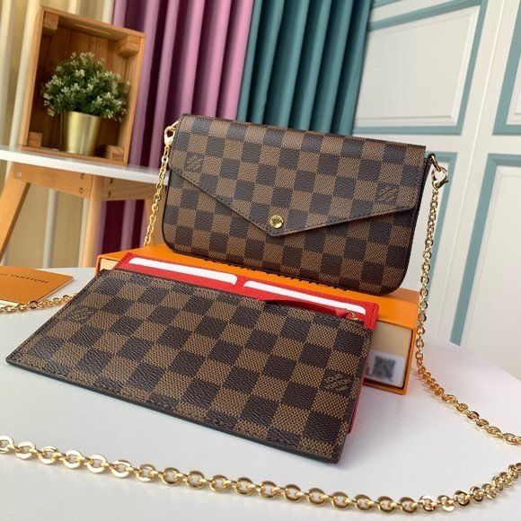 Сумка в стилі Louis Vuitton шкіра