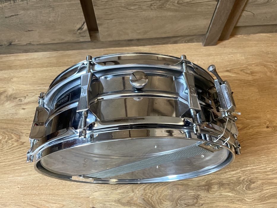 ! Top Werbel Sonor D454 Ferromanganese Snare 14”x5” Vintage perkusja