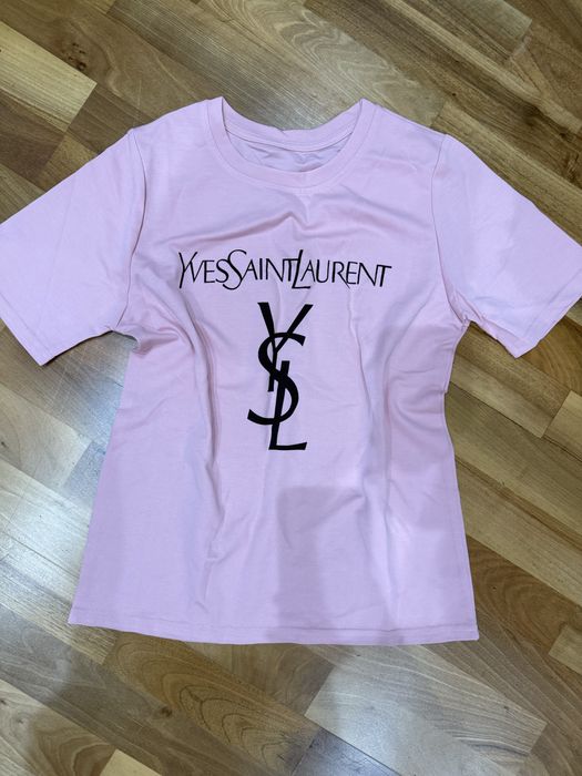 Koszulka saint laurent różowa S/M