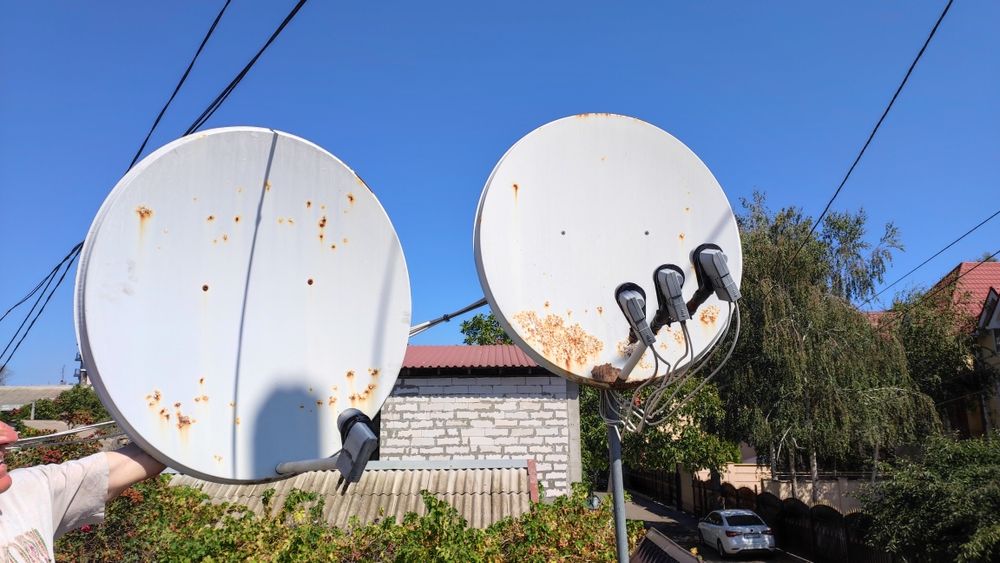 Антенны тарелки,тюнер