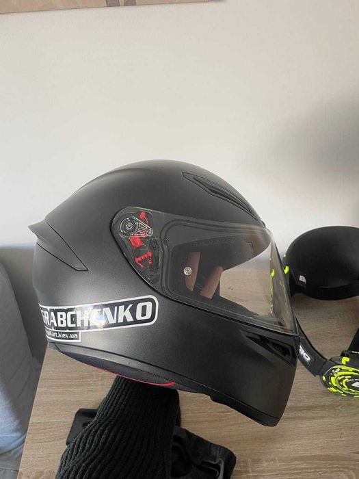 Nowy Kask AGV K-1 S E2206 Matt Black Rozmiar - ML
