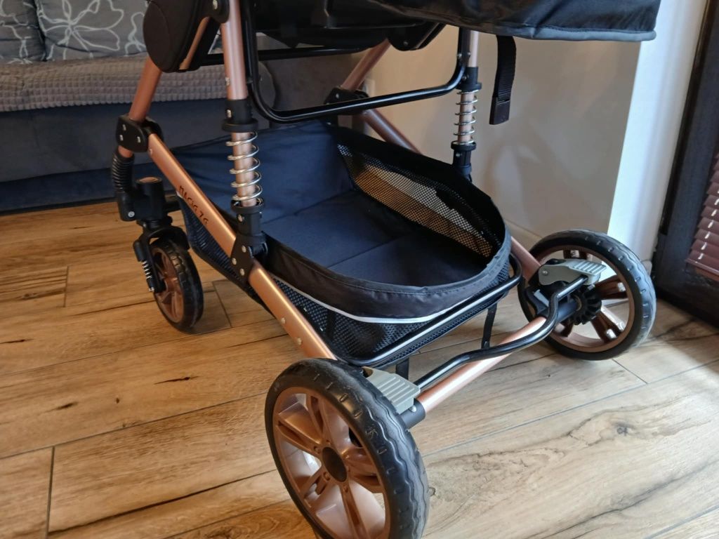 Wózek Dziecięcy 3 w 1, Wózek Dziecięcy Kombi - Magic ZC 518 Różowy