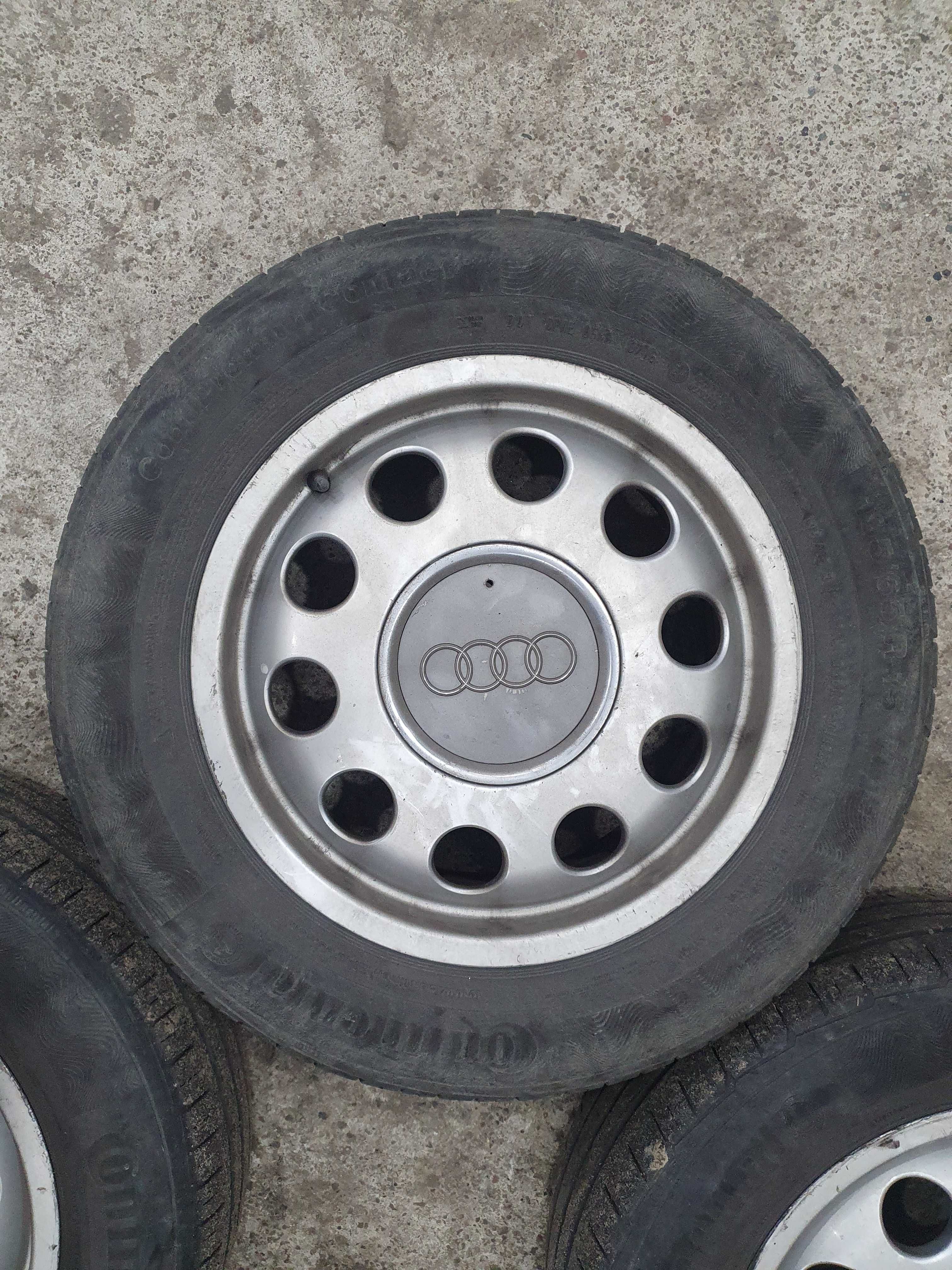 Felgi Koła alufelgi Audi 15 cali 5x100 opony 195/65/15 komplet audi a3