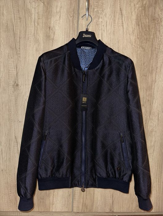 Шелковый бомбер-куртка Stefano Ricci