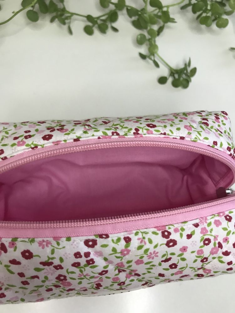 Kosmetyczka kuferek bawełniana Handmade