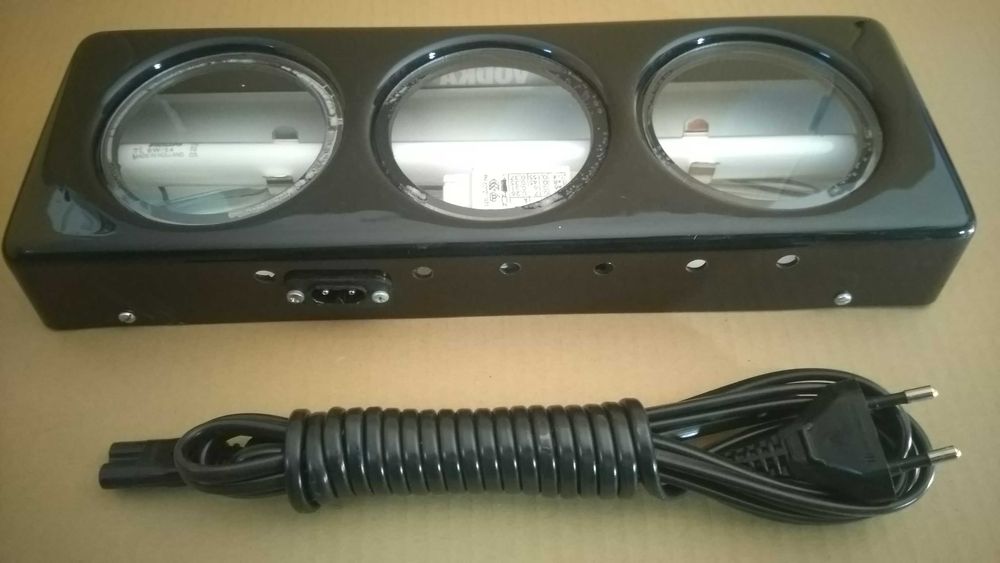 Lampa barowa podświetlająca 3 butelki wódki Absolut