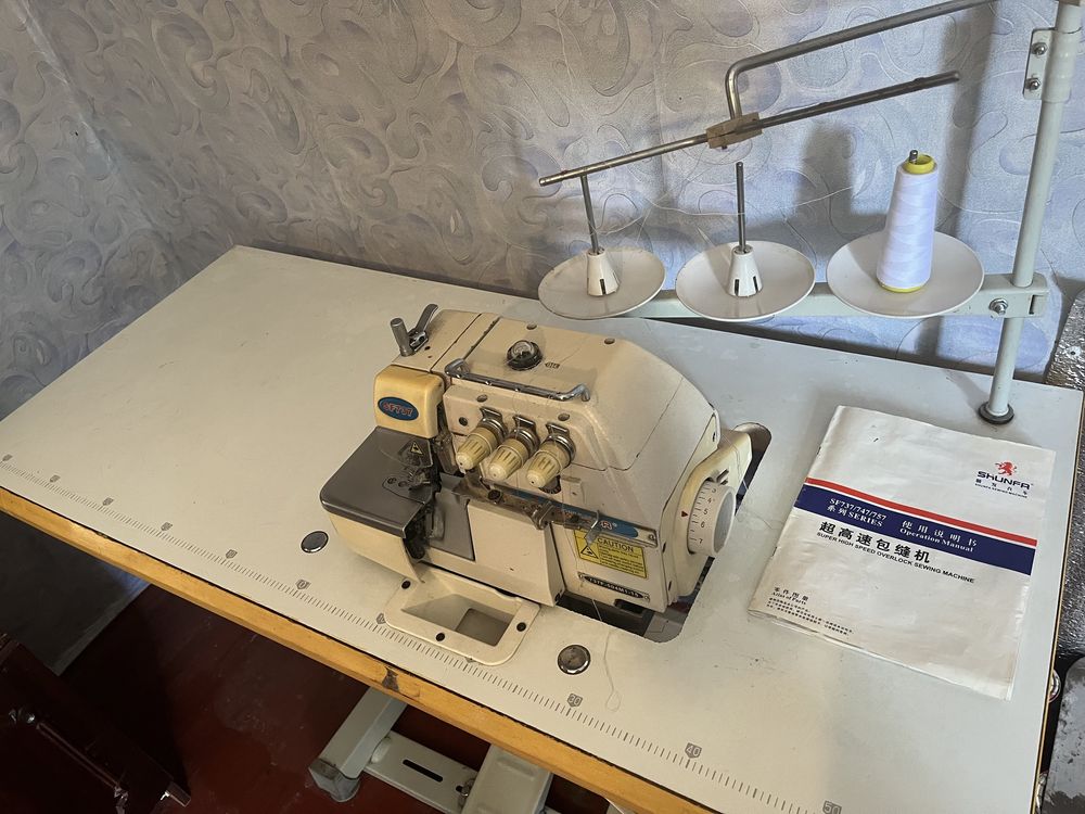Оверлок 3-х нитка SHUNFA 737F-504-M1-15