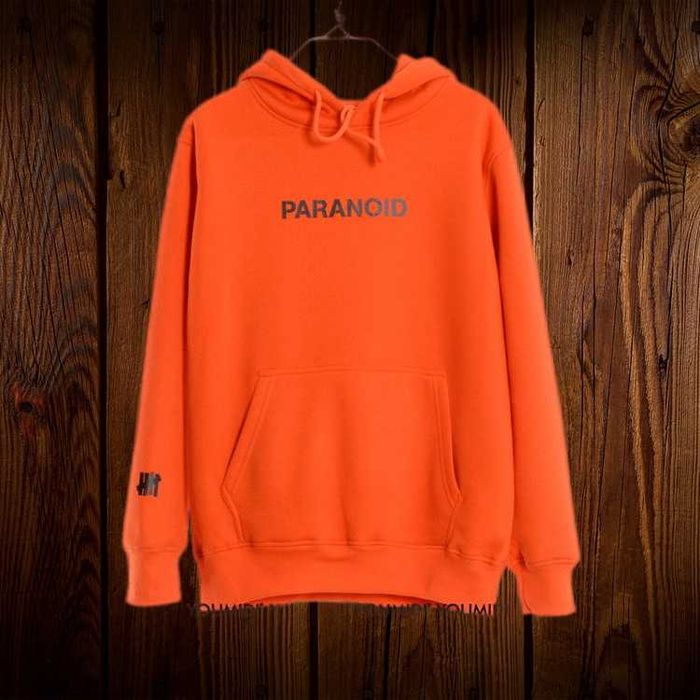 Bluza Anti Social Club z kapturem pomarańczowa rozm.L nowa