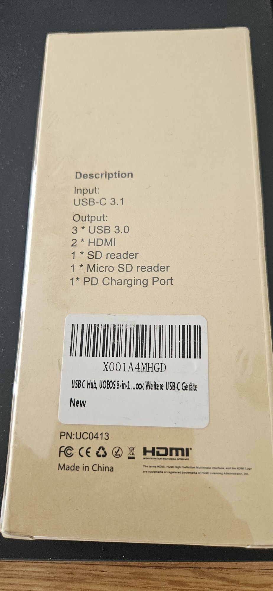 Stacja dokująca uoeos 8w1